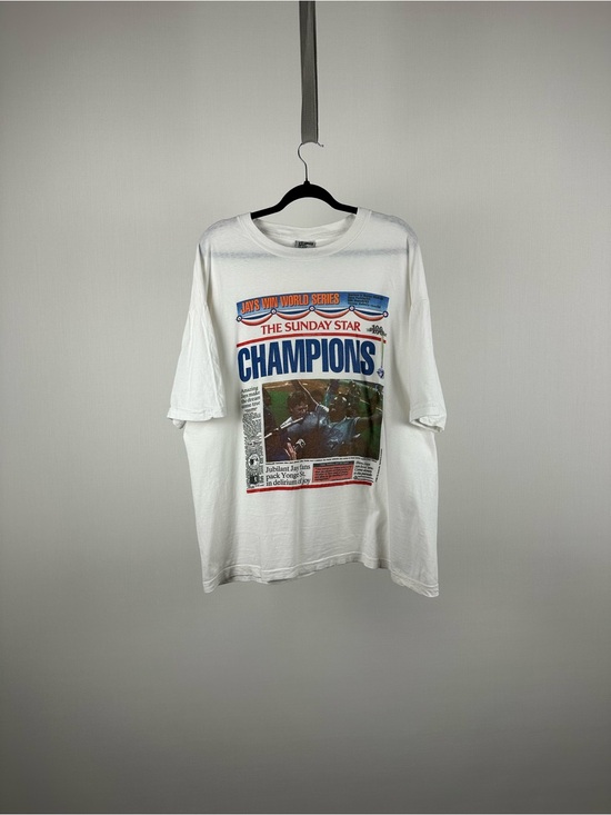 Blue Jay Other - Vintage 1992 Toronto Blue Jays World Series Champions Sunday Star T-shirt